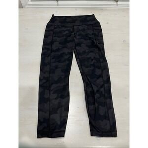 90 Degree by Reflex XL Camouflage Camo‎ Print Leggings 25" length Activewear